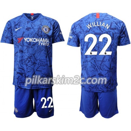 Koszulka Chelsea Willian 22 Dziecięca Główna 2019-2020 - Koszulki Piłkarskie